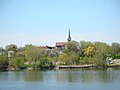 St. John Catholic Church and Island Park in Little Chute