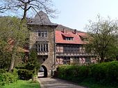 Torturm und Torhaus, von innen von der Hauptburg aus gesehen