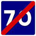 S-8 End of recommended maximum speed