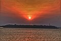 Sunset at Krishna River