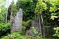 Burg Treffen (Kärnten) Blick aus Süd-Westen.