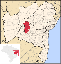 Boquira – Mappa