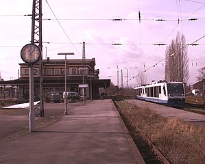 Bahnhof Düren – Gleis 22 und 23 (nicht modernisierte Nordwestseite), Bahnhofsteil der RurtalBahn