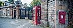 Corstorphine Road, K6 Telephone Kiosk At Gates To Edinburgh Zoo (Royal Zoological Society Of Scotland)