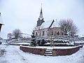 Evangelische Kirche Thurnhosbach im Winter