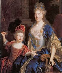 Nicolas de Largillière: Catherine Coustard mit ihrem Sohn Léonor, ca. 1700