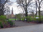 Hochmeisterplatz mit Blick auf die Hochmeisterkirche