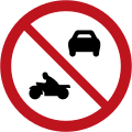 R9 No motor vehicles