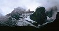 Krapf Rognon (4,800 m or 15,748 ft) and Krapf glacier