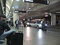 Los Angeles International Airport's passenger pick-up area.