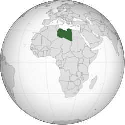 Libya haritadaki konumu
