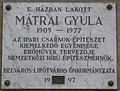 Mátrai Gyula, Városház utca 3–5.