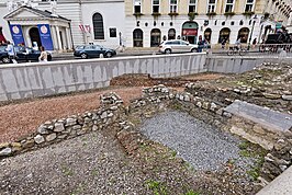 Opgravingen op de Michaelerplatz in Wenen (2022)