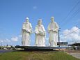 Skulpturengruppe „Pórtico dos Reis Magos“ in Natal