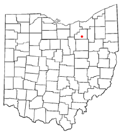 Location of Gloria Glens Park, Ohio