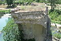 Brückenruine Ponte a Macereto bei San Lorenzo a Merse (Monticiano/Murlo)