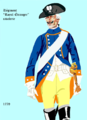 Uniform von 1779 bis 1786