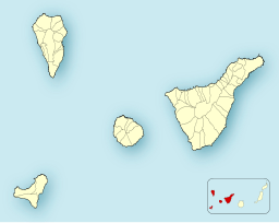 Tagoro is located in Province of Santa Cruz de Tenerife