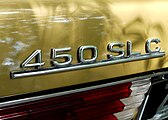 450 SLC Detail