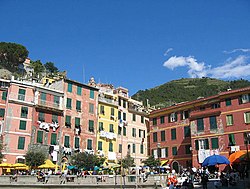 Vernazza központja