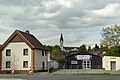 Eine Kirche ohne abgeschnittene Kirchturmspitze