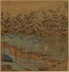 Self portrait of Zhao Mengfu, 1299