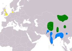 Mapa występowania