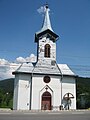 Biserica romano-catolică din Frasin - vedere frontală