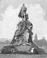 Bismarck-Denkmal (Leipzig), in: Illustrirte Zeitung, Nr. 2835 vom 28. Oktober 1897, S. 580