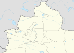 Dushanzi is located in Dzungaria