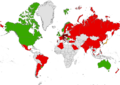 Flag Desecration Legality by Nation.