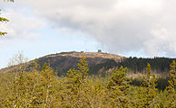 Blick von Solemsåsen aus südöstlicher Richtung zum Gipfel