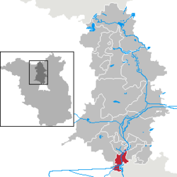 Hennigsdorf – Mappa