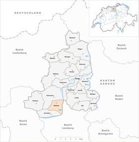 Karte von Veltheim