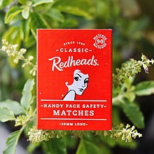 redhead fire matches