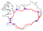 Die wichtigste Straße Islands: Hringvergur