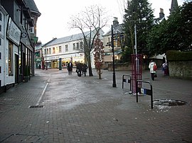Fußgängerzone in Milngavie