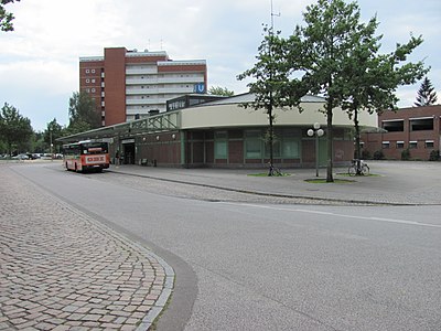 Bus Terminal seen from Möllner Landstraße