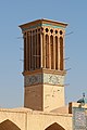 Windturm des Ganjali Khan Komplexes, in Kerman, Iran