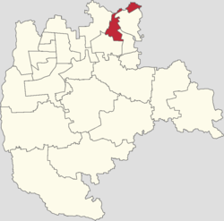 Location in Daxing District