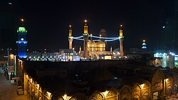 View of the mosque and its environs