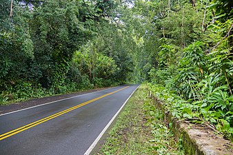 Section of highway between Nahiku and Waianapanapa State Park