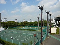 Hardcourtbanen voor renovatie in 2007