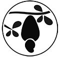 Pictogram for Cajueiro Seco (lit. 'dry cashew') station, depicting a cashew apple