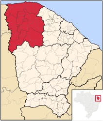 Noroeste Cearense – Mappa