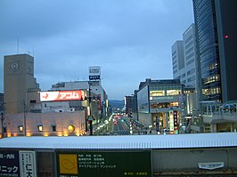 Het stadscentrum van Toyota