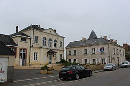 Het gemeentehuis van Cuillé