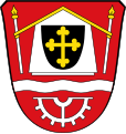 Kleeblattkreuz im Wappen von Kissing