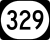 Kentucky Route 329 Bypass marker