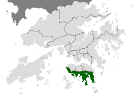 Kaart van Southern District